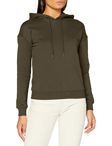 Preisvergleich Produktbild Urban Classics Damen Ladies Organic Hoody Kapuzenpullover, Olive, 5XL
