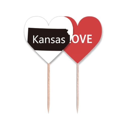 Cure-dents drapeau Kansas pour eviter les decorations de buffet fades