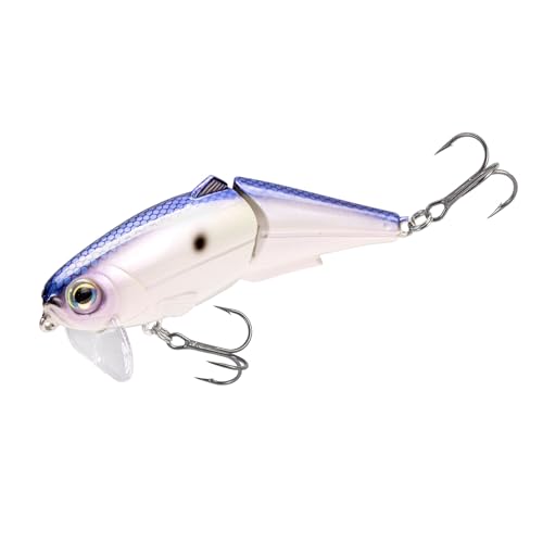 Leurre topwater Strike King Wake Shad bleu frelon idéal pour vos sessions estivales matinales