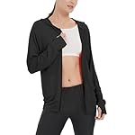 LETAOTAO Womens' Lightweight Zip Up Hoodies Stretch Thin Summer Jackets For Women - Image 2
