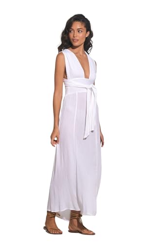 Robe longue convertible multi-positions ELAN ajustable - 2