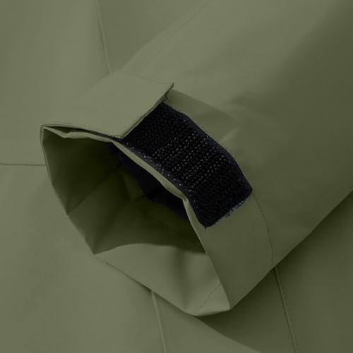 Mens Rain Jacket Waterproof Hooded Hiking Coat Outdoor Lightweight Windbreaker Jackets4