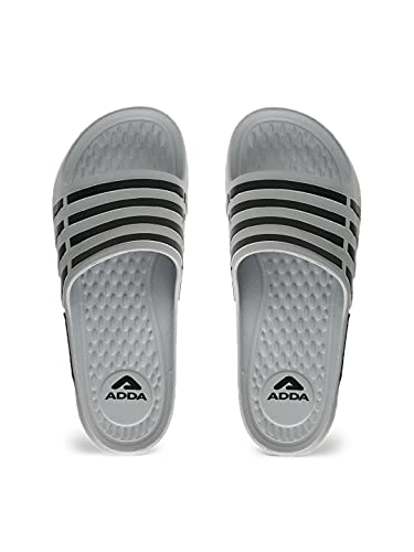 Image of Adda TM-NEXT GEN || Durable & Comfortable || 2D Sole || Skid Resistant || Lightweight || Soft and Comfortable Footbed || Outdoor Slipper || Special Soft || Sliders for Men