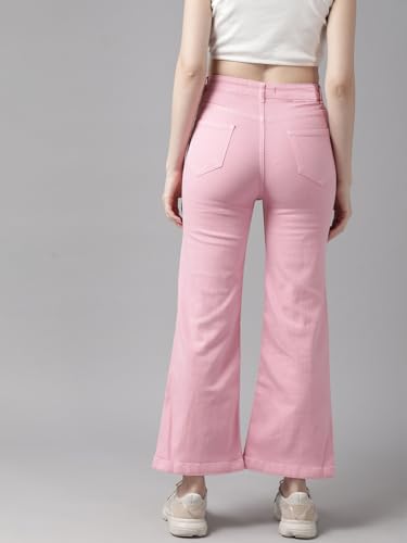 Image of GUTI Womens High Rise Crop Length Jeans()