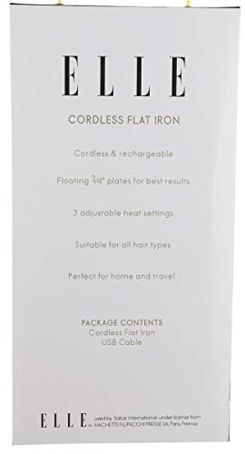 Miniatura 7 de Elle Plancha plana inalámbrica, 1 libra