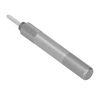 Phone Glass Cover Blasting Pen, Glass Cover Demolition Breaking Pen Hand Polished Alloy Steel Practical with Plastic Bucket for Removal