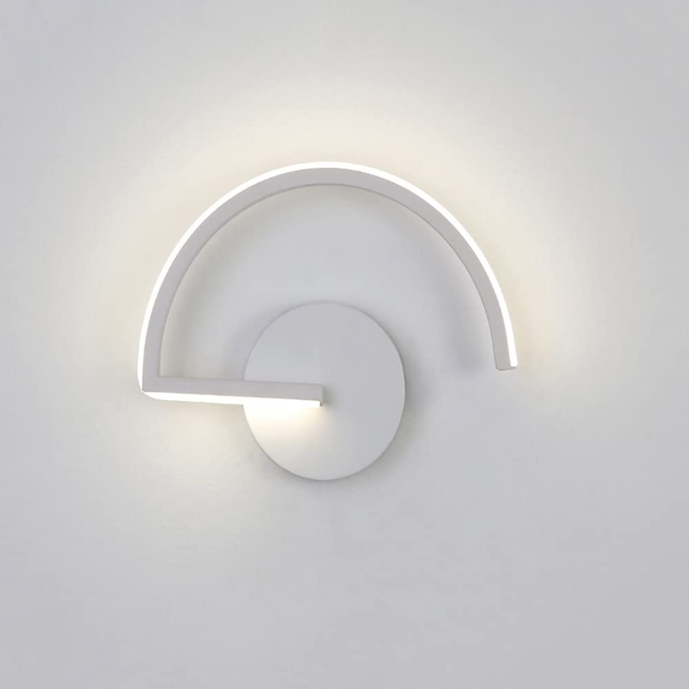 SXSCARKX Wall Light Indoor LED 8W Modern Creative Metal Lamp 3000K Warm White Sconce, for Living Room Bedroom Hallway Corridor Stairs Hall,