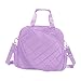 Lljsszr Tennis Racket Bag, Racket Pocket, Removable Shoulder Straps, Multifunctional Tennis Bag, Handbag for, Purple