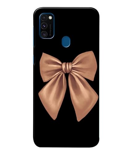 Image of Girly Pink Bow Printed Hard Back Case Cover Compatible for Samsung Galaxy M21 / Samsung Galaxy M30S (Multicolor) - D1660