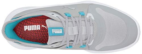 Puma Womens Ignite Fasten8 Golf Shoe, High Rise-Puma Silver-Scuba Blue, 7.5 Us #TOP4