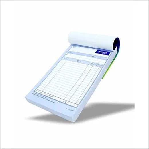 Bill Book Cash Memo A5 Size 5 Inch