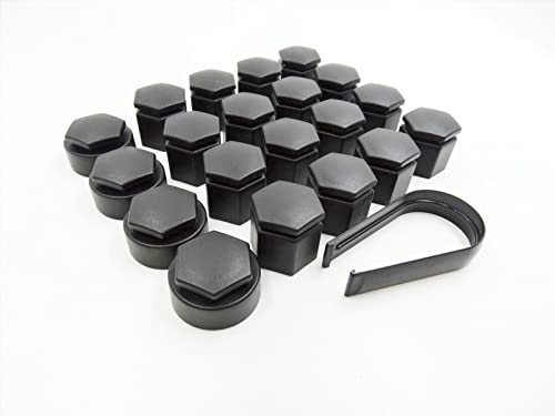 Partsdealers Lot de 20 Cache-écrous de Roue pour Opel Astra J K Zafira C Mokka Mokka X Insignia B 2010-2023 19 mm