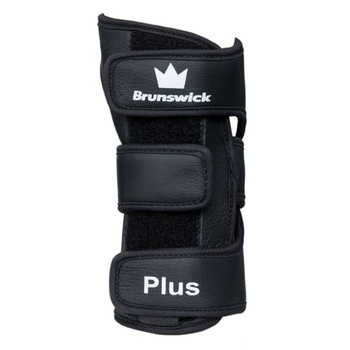 Brunswick Leather Plus Original Bowling Wrist Positioner (Large, Right)