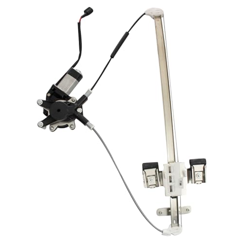 Image of TRQ Rear Left Power Window Regulator & Motor Assembly Drivers Side Compatible with 2005-2010 Dodge Dakota 2006-2009 Mitsubishi Raider 2011 Ram