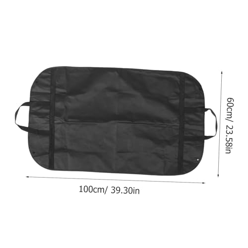 PRETYZOOM Thick Garment Bag for Suits and Dresses Non-Woven Fabric Storage Cover 1-Piece Lightweight Suit Luggage Organizer for Travel and Wardrobe Protection Breathable and Wrinkle-Free2