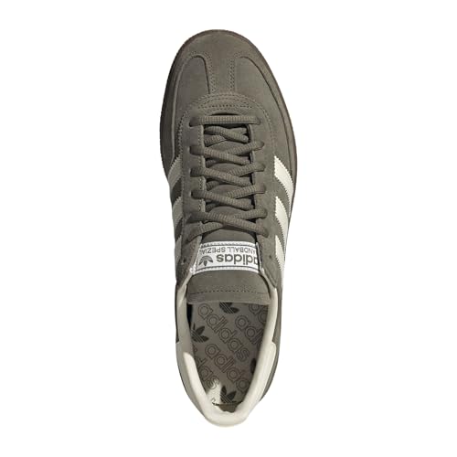 Image of adidas Originals Handball Spezial Men's Shoes, Collegiate Green /Cloud White /Chalk White, Size 6.5