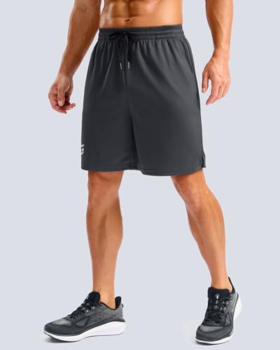 Image of G Gradual Men's Athletic Workout Shorts with Pockets 5 inch /7 inch /9 inch Lightweight Quick Dry Gym Basketball Running Shorts for Men