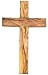 Zuluf Wall Hanging Olive Wood Cross 20cm Olivewood Christian Wall Cross - CRS051