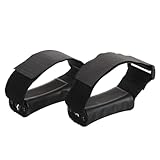 TOYANDONA Fahrradpedale Anti Rutsch Kunststoff Pedale Heimtrainer Zubehör mit Breiter...