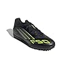 Adidas Unisex-Adult F50 Club Turf, Black/Iron Metallic/Lucid Lemon, 11.5