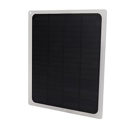 Ventilador con panel solar de 10W ideal para camping e invernaderos 2