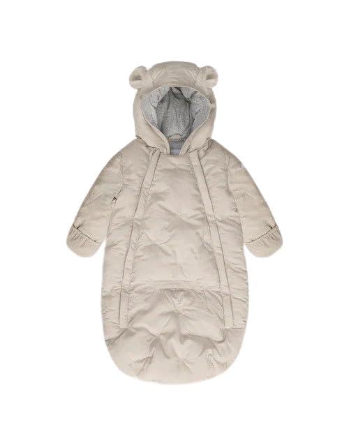 7AM Enfant - Traje de nieve de invierno para bebé, impermeable, de una pieza, con capucha, transpirable, para bebé, niña y niño, saco de cochecito Bebe (cepillo, 0-3 meses), Cepillo, 1 mes