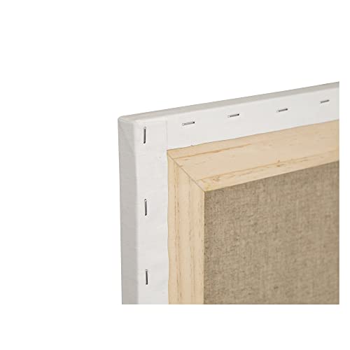Centurion Deluxe Oil Primed Linen Stretched Canvas - Enhanced Oil Priming for Superb Performance & Color Retention - Single 16x20 - Thumbnail 4