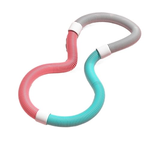 Hula Hoop Spring Hula Hoop Adulto Fitness Cintura Peso Plegable Abdominal(2.6 pounds)