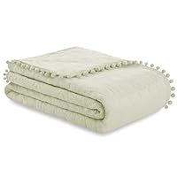 Poederroze Sprei Polyester Sprei AmeliaHome Krémový Přehoz Na Postel AmeliaHome Meadore, 170 X 210 Cm Poederroze Bedsprei Bedsprei 260x280