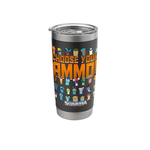 Slugterra Official Licensed | Choose Your Ammo | STC1001 Stainless Steel Insulated Tumbler