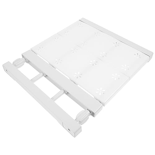 Unomor Expandable Adjustable Closet Tension Shelf Divider Space Saving Rack for Wardrobe Easy Install Sturdy Fits for Closet Organization