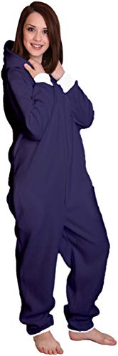 Preisvergleich Produktbild Funzee Jumpsuit Onesie Overall Hausanzug Einteiler Strampler Trainingsanzug Pyjama (XL, Blau)
