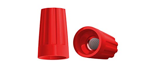 Sforplast Sfor | Conector De Torção Vermelho 4 5-17 0 Mm² | 4 Peças | Emenda Para Fios E Cabos
