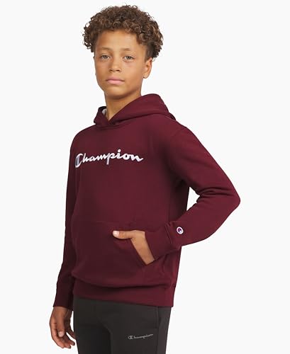 Image of Champion Boys' Boys Hoodie for Kids Sweatshirt Fleece Youth Pullover With Hood