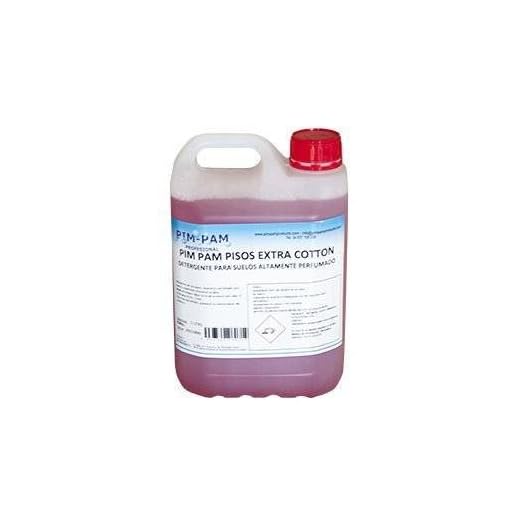 Pisos Extra Cotton: Detergente para Suelos y Superficies muy Perfumado 5L