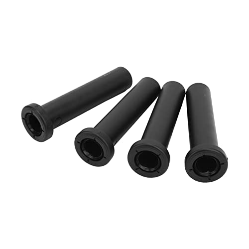 Aramox Kit de buchas e espaçadores de braço com controle inferior e 4 peças de substituição pretas p