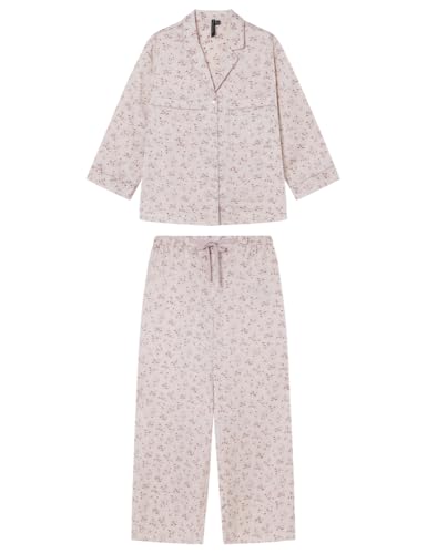 Pyjama femme Women'secret ensemble manches longues coton collection Trendy Romance