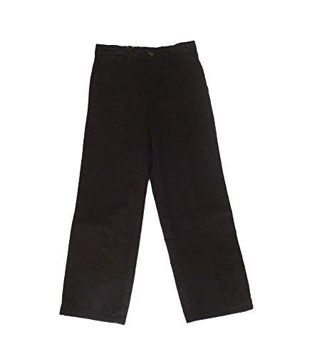 Pantalones niño marrón 8 años de pana cómodos con cintura elástica