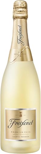 Freixenet Carta Nevada Cava Semiseco, 750ml (Paquete de 6)