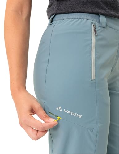VAUDE Wanderhose Damen Farley Stretch Capri Hose III, Nordic Blue, 34 – Ansicht 5