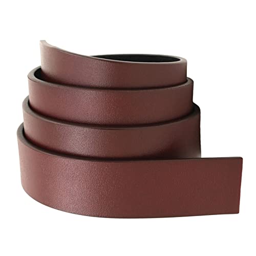 Premium Leather Belt Strap for Men's Ratchet Buckle System