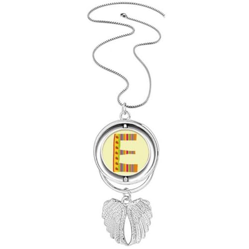 Collier avec pendentif ailes d'ange et fraises en émail pour femme