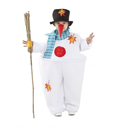 Fiesta y Carnaval, S.L.. DISFRAZ MUÑECO DE NIEVE INFANTIL - Talla 8