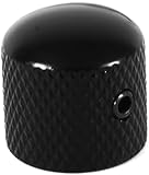 Color: negro mate Ibanez 4KB1MC0003 - Pomo de metal con tapón de rosca, color negro mate