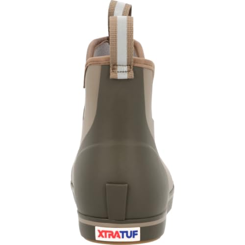 Image of XTRATUF Men's Ankle Deck Boot, Earth Brown, Size 12(M)