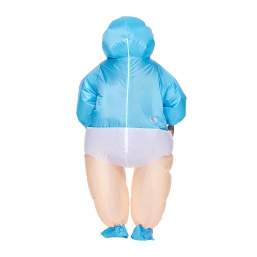 Disfraz inflable para bebé niño miniatura 6