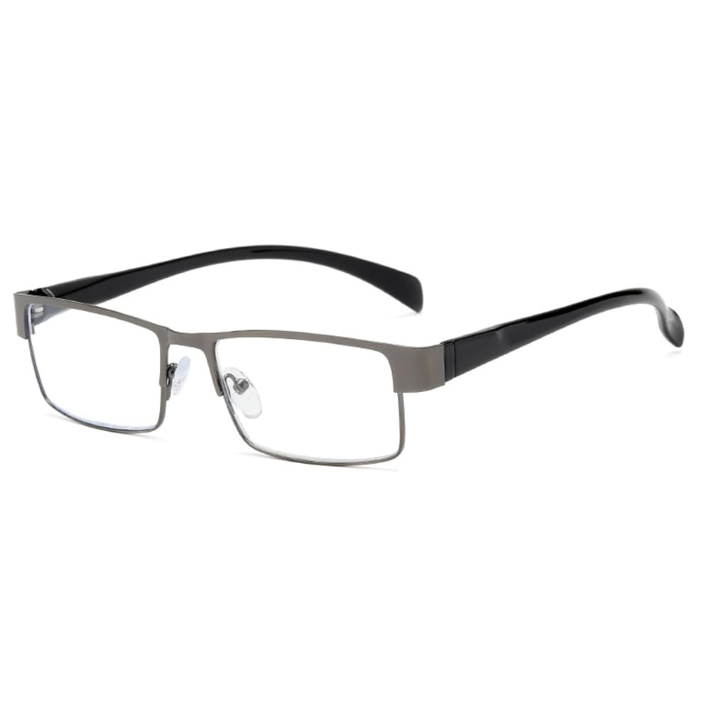 JIETIAN Herren Business Anti-Blaulicht HD Lesebrille, 1.56 Asphärische Harzlinse Leser/Anti-Strahlung,02,+2.5