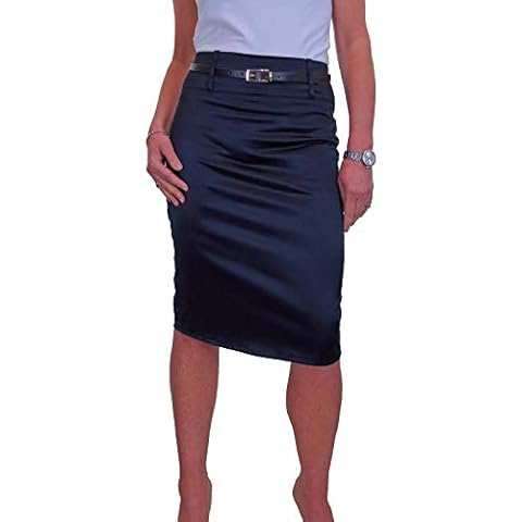 Jupe crayon satin icecoolfashion Cover
