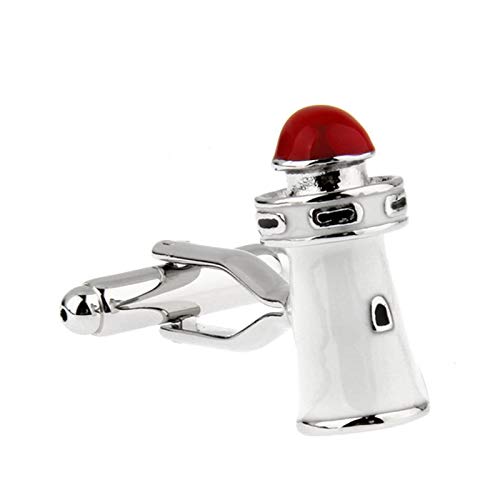 Set de Mancuernillas para Hombre Daesar Vintage Plateado miniatura 3