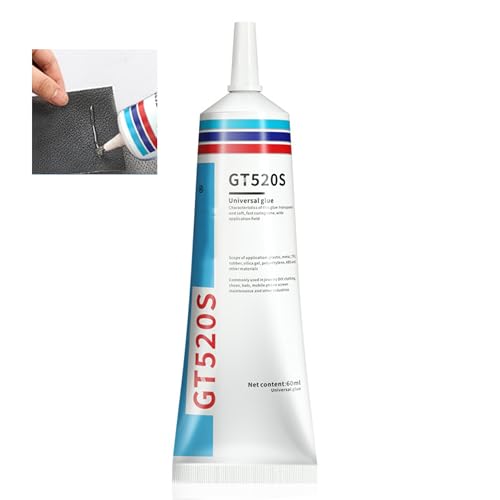 2 oz Leather Glue,Adhesive Clear Color,Permanent? Soft?Strong, Waterproof?for Sofas, Car Seats, Purses, Leather Restoration and Bonding